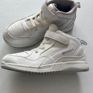 AND1 Kids White High-Top Sneakers